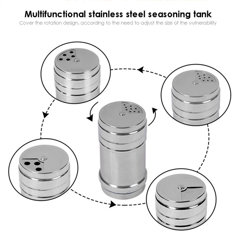 Stainless Steel Seasoning Jar  - Herb Keeper Container recensione e prezzo