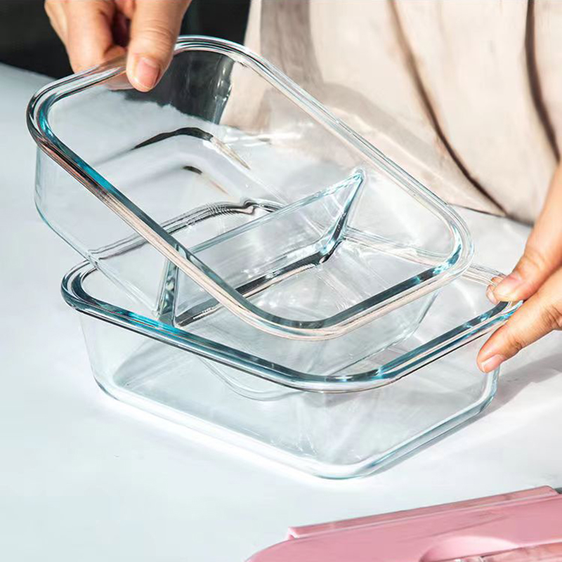 New style Lunch Box Glass 1050 - Food Storage Glass Box recensione e prezzo