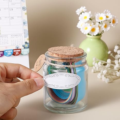 Oval Labels Blank Stickers Foo - Food Storage Jar Labels recensione e prezzo