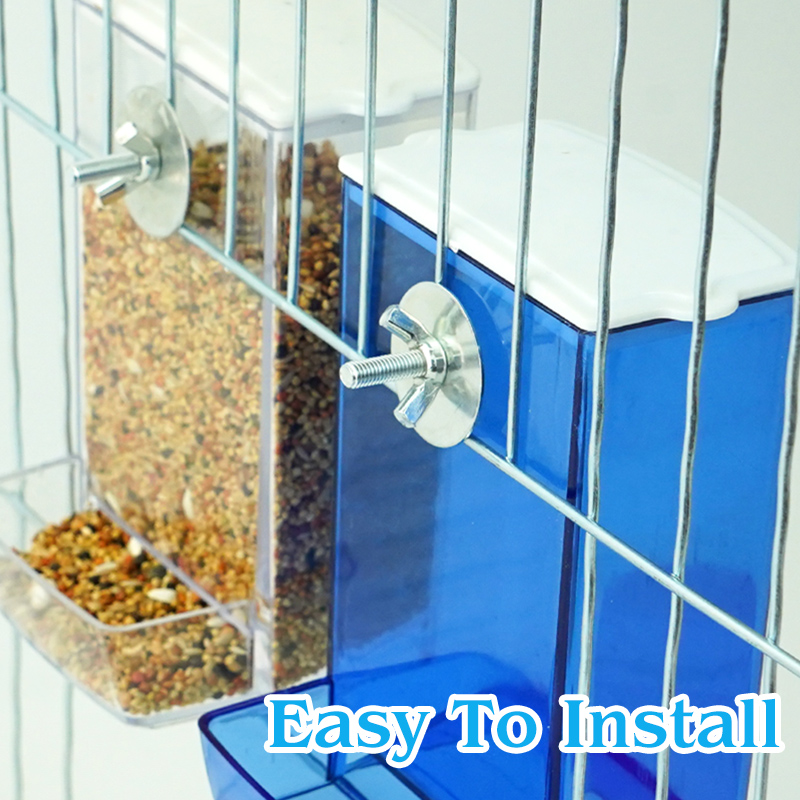Automatic Bird Feeder Parrot Q - Portion Control Container recensione e prezzo