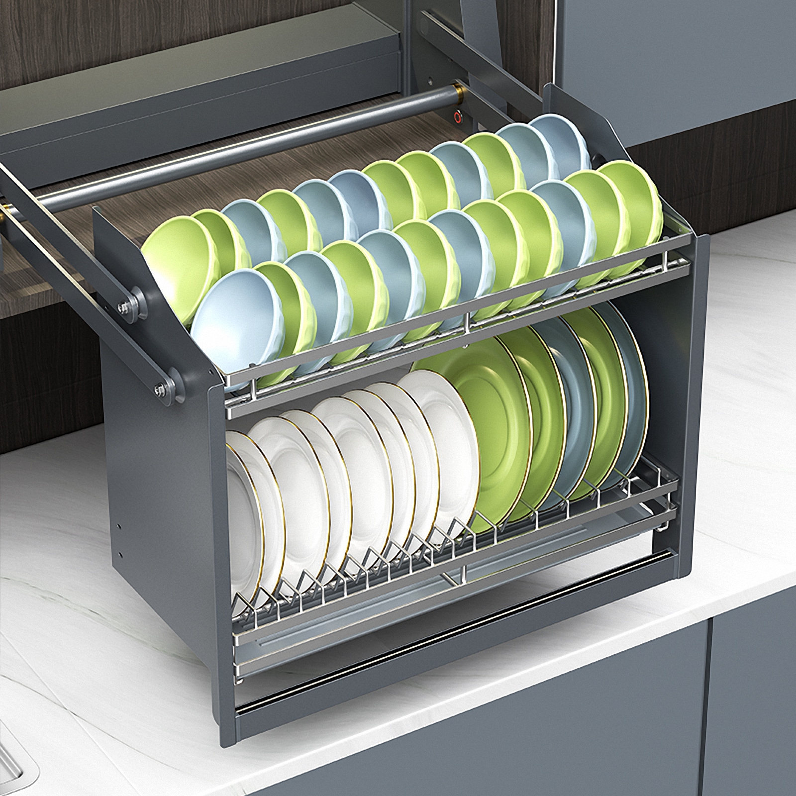 AngelParticle Smart Pull-Down  - Food Storage Cabinet recensione e prezzo