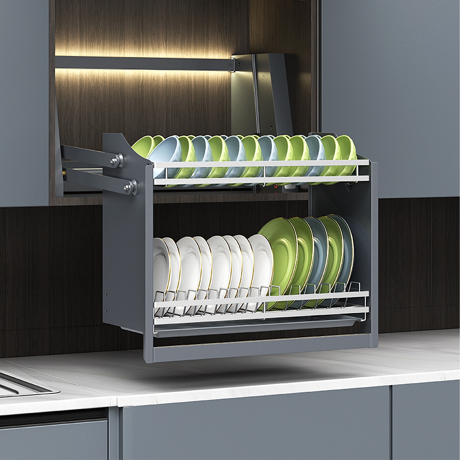 AngelParticle Smart Pull-Down  - Food Storage Cabinet recensione e prezzo