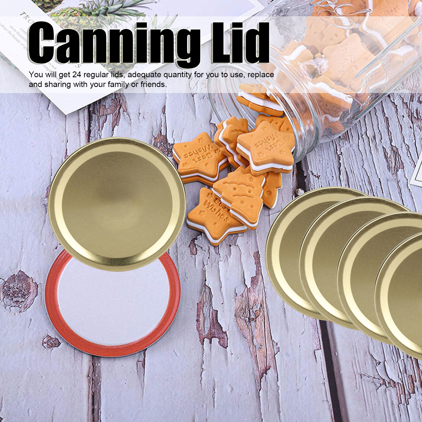 Round Split Type Lids Canning  - Herb Keeper Container recensione e prezzo