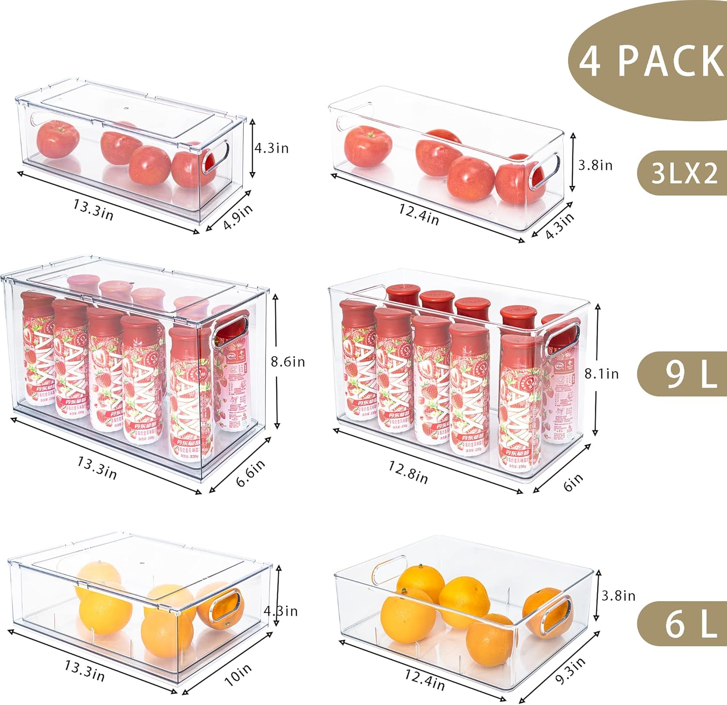 Fridge Drawer Pull Out Stackab - Food Storage Without Plastic recensione e prezzo