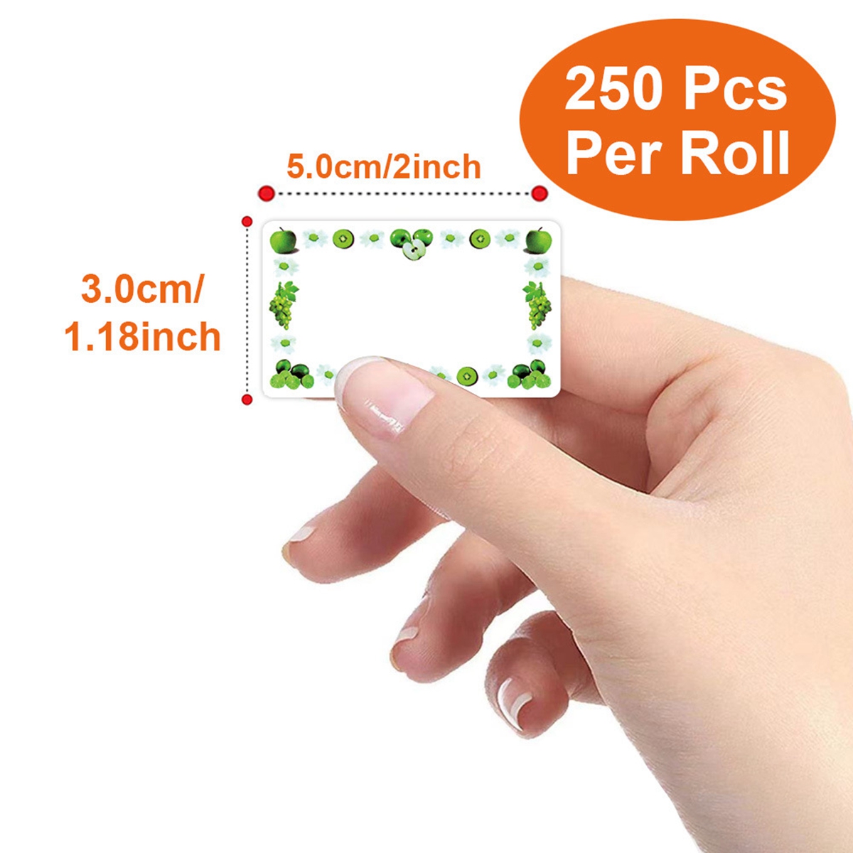 250Pcs Rectangle Canning Label - Food Storage Jar Labels recensione e prezzo