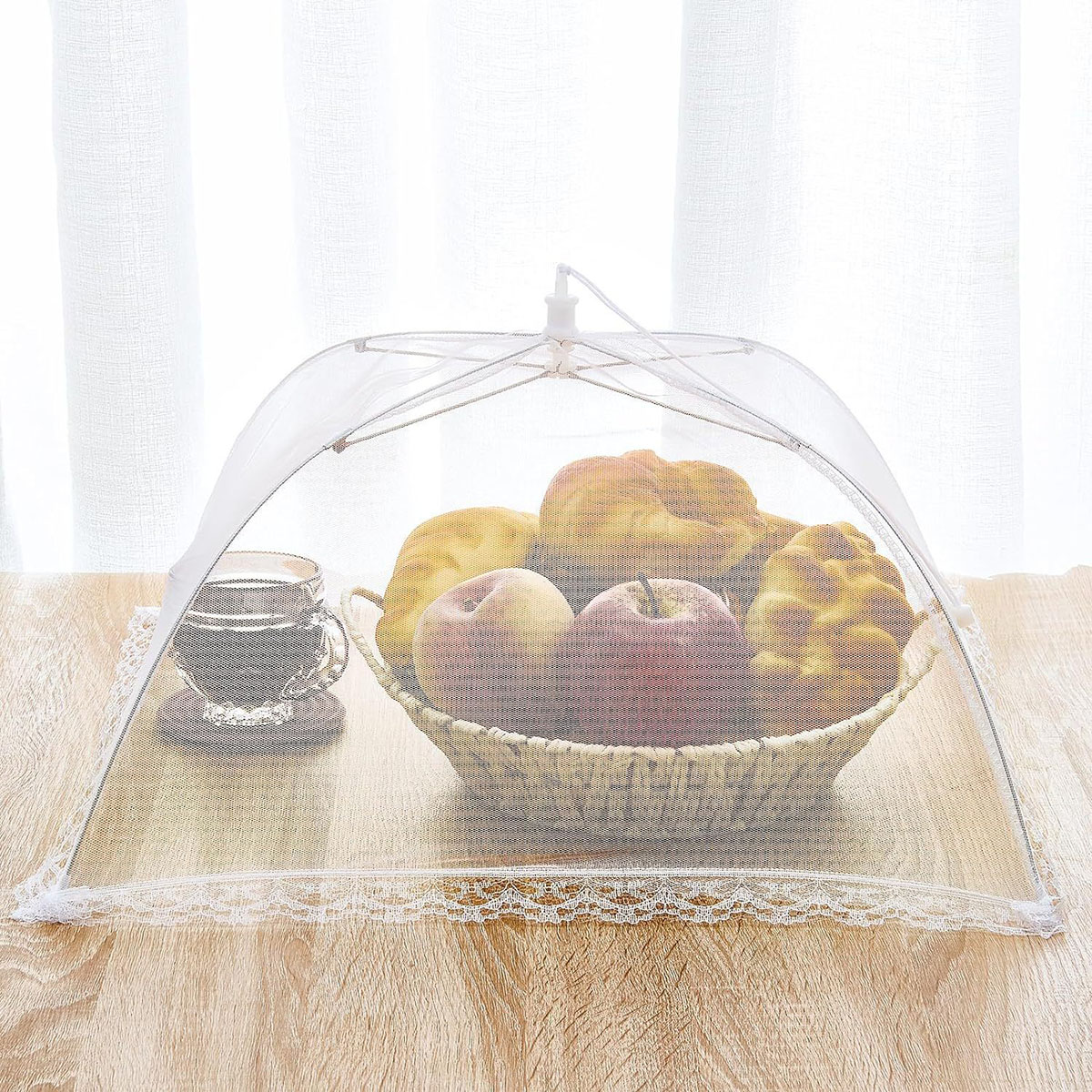 Foldable Food Mesh Cover, Fly  - Food Storage Net recensione e prezzo